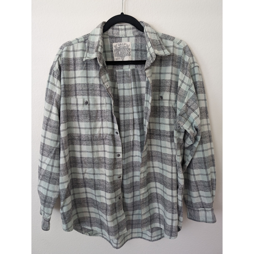 Brad Richards Gray & Mint Flannel (XL)